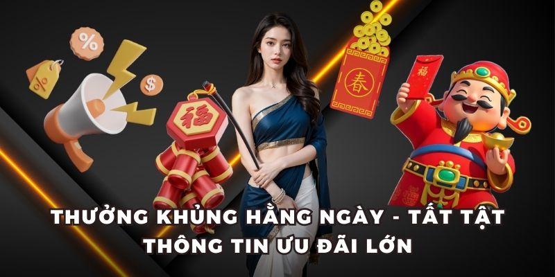 Thưởng Khủng Hằng Ngày - Tất Tật Thông Tin Ưu Đãi Lớn